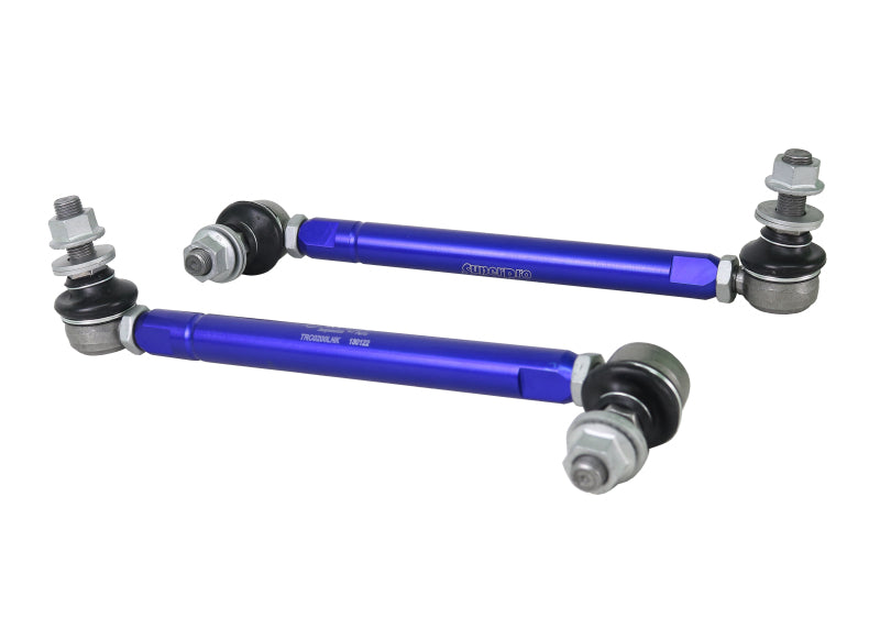SuperPro 2001 Toyota Highlander Limited Front HD Adjustable End Link Set (12mm Studs 254mm-305mm) Superpro Sway Bar Endlinks  AXOPROS