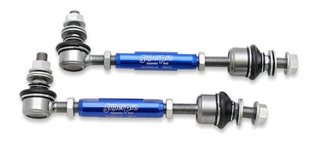 SuperPro 2003 Lexus GX470 Base Rear HD Adjustable End Link Set - 10mm Studs Superpro Sway Bar Endlinks  AXOPROS