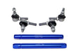 SuperPro 2004 Mazda 3 i Front HD Adjustable End Link Set (10mm Studs 254mm to 305mm) Superpro Sway Bar Endlinks  AXOPROS