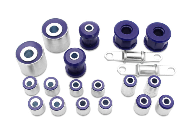 SuperPro 2004 Mazda 3 i Front / Rear Vehicle Master Bushing Kit - Caster/ Camber Adj Superpro Bushings - Full Vehicle Kits  AXOPROS