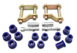 SuperPro 2005 Nissan Frontier LE Rear Greasable Shackle and Bushing Kit Superpro Bushing Kits  AXOPROS
