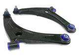 SuperPro 2008 Mitsubishi Lancer GTS Front Lower Control Arm Set w/ Bushings Superpro Control Arms  AXOPROS