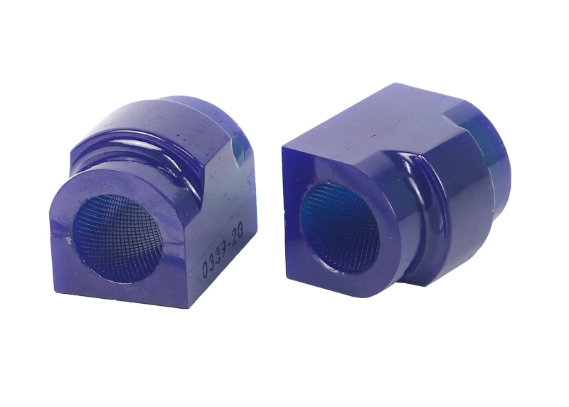SuperPro 2009 BMW Z4 sDrive30i Rear 20mm Sway Bar Mount Bushing Set Superpro Sway Bar Bushings  AXOPROS