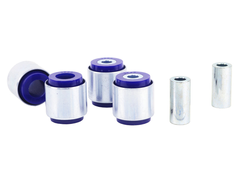 SuperPro 2011 BMW 1 Series M Base Rear Trailing Arm and Bushing Set Superpro Suspension Arm Bushings  AXOPROS