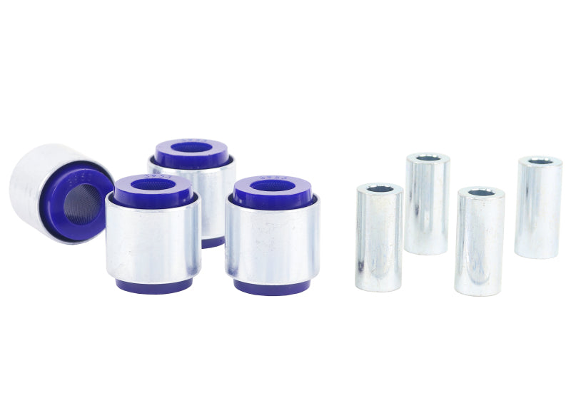 SuperPro 2011 BMW 1 Series M Base Rear Trailing Arm and Bushing Set Superpro Suspension Arm Bushings  AXOPROS