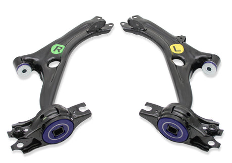 SuperPro 2016 Honda Civic EX Front Lower Control Arm Set w/ Bushings Superpro Control Arms  AXOPROS