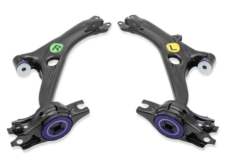 SuperPro 2016 Honda Civic EX Front Lower Control Arm Set w/ Bushings Superpro Control Arms  AXOPROS