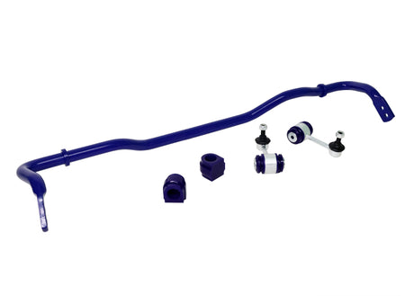 Superpro 2022 Volkswagen Golf R 2-Position HD Adjustable 24mm Rear Sway Bar & End Link Kit Superpro Sway Bars  AXOPROS