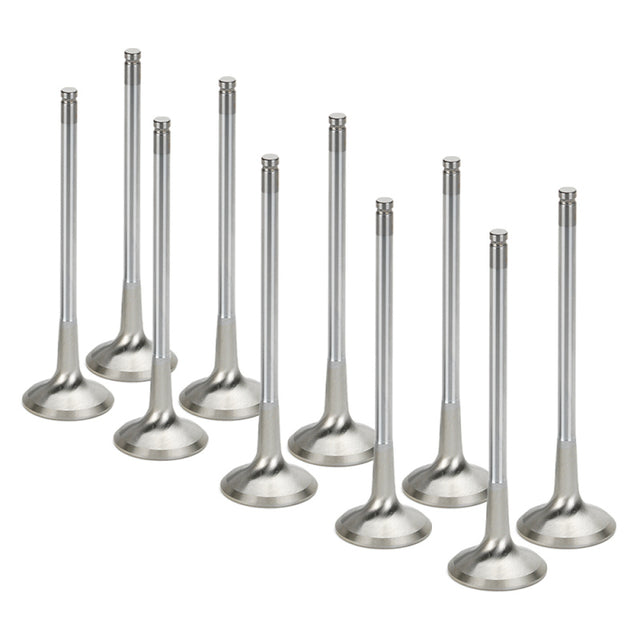 Supertech VW 1.8L/2.0L 16V 28.x6.96x98.20mm Flat Inconel Exhaust Valve - Set of 10 Supertech Valves  AXOPROS