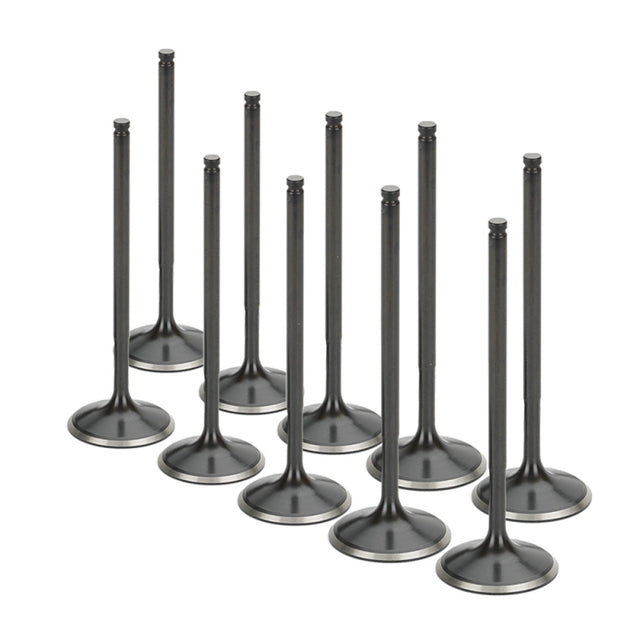 Supertech VW 2.0L 16V 32x6.95x95.5mm Dish Black Nitrided Intake Valve - Set of 10 Supertech Valves  AXOPROS
