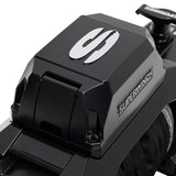 Superwinch 10000 LBS 12V DC 3/8in x 80ft Synthetic Rope SX10SR Winch - Semi Gloss Black Superwinch Winches  AXOPROS
