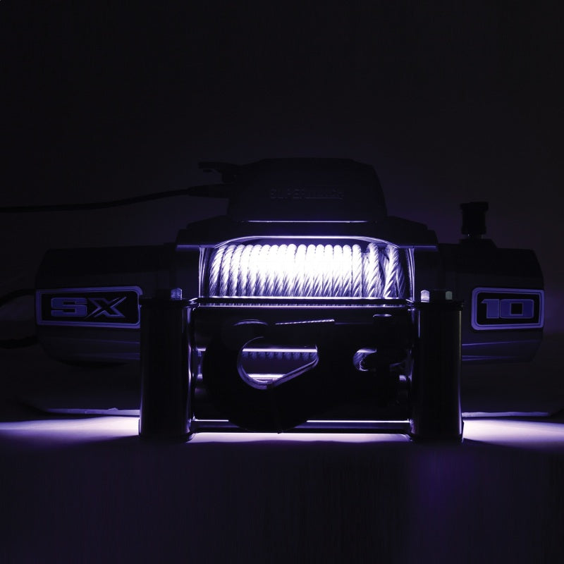 Superwinch 10000 LBS 12V DC 3/8in x 85ft Wire Rope SX 10000 Winch Superwinch Winches  AXOPROS