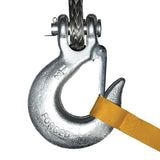 Superwinch 11500 LBS 12V DC 3/8in x 80ft Synthetic Rope Tiger Shark 11500 Winch Superwinch Winches  AXOPROS