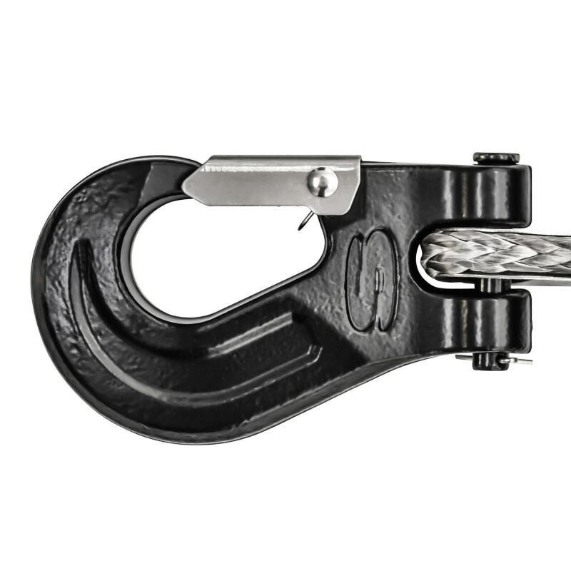 Superwinch 12000 LBS 12V DC 3/8in x 80ft Synthetic Rope SX 12000SR Winch - Graphite Superwinch Winches  AXOPROS