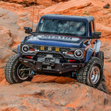 Superwinch 12000 LBS 12V DC 3/8in x 80ft Synthetic Rope SX 12000SR Winch - Graphite Superwinch Winches  AXOPROS