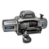 Superwinch 12000 LBS 12V DC 3/8in x 80ft Synthetic Rope SX 12000SR Winch - Graphite Superwinch Winches  AXOPROS