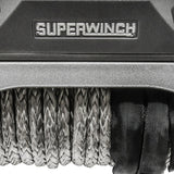 Superwinch 12000 LBS 12V DC 3/8in x 80ft Synthetic Rope SX 12000SR Winch - Graphite Superwinch Winches  AXOPROS