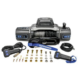Superwinch 12000 LBS 12V DC 3/8in x 80ft Synthetic Rope SX 12000SR Winch - Graphite Superwinch Winches  AXOPROS