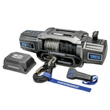 Superwinch 12000 LBS 12V DC 3/8in x 80ft Synthetic Rope SX 12000SR Winch - Graphite Superwinch Winches  AXOPROS