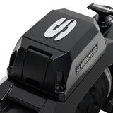 Superwinch 12000 LBS 12V DC 3/8in x 80ft Synthetic Rope SX12SR Winch - Semi Gloss Black Superwinch Winches  AXOPROS