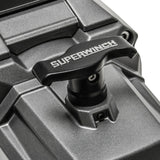 Superwinch 12000 LBS 12V DC 3/8in x 85ft Wire Rope SX 12000 Winch - Graphite Superwinch Winches  AXOPROS