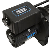Superwinch 18000 LBS 12V DC 33/64in x 79 ft Synthetic Rope Tiger Shark 18000SR Winch Superwinch Winches  AXOPROS