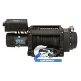 Superwinch 18000 LBS 12V DC 33/64in x 79 ft Synthetic Rope Tiger Shark 18000SR Winch Superwinch Winches  AXOPROS