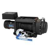 Superwinch 18000 LBS 12V DC 33/64in x 79 ft Synthetic Rope Tiger Shark 18000SR Winch Superwinch Winches  AXOPROS