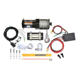 Superwinch 2000 LBS 12V DC 5/32in x 49ft Steel Rope LT2000 Winch Superwinch Winches  AXOPROS