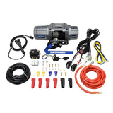 Superwinch 3500 LBS 12V DC 7/32in x 40ft Synthetic Rope Hawse Fairlead SP 35SR Winch Superwinch Winches  AXOPROS