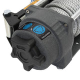 Superwinch 4500 LBS 12V DC 15/64in x 50ft Steel Rope Terra 4500 Winch - Gray Wrinkle Superwinch Winches  AXOPROS
