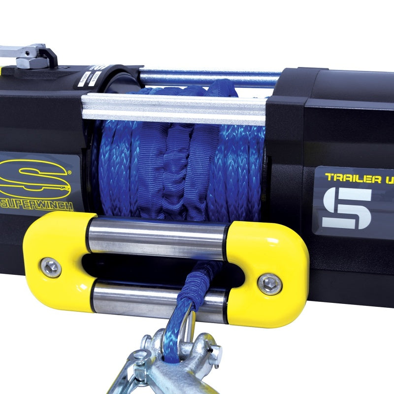 Superwinch 5500 LBS 12V DC 1/4in x 60ft Synthetic Rope S5500 Winch Superwinch Winches  AXOPROS