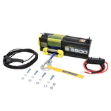 Superwinch 5500 LBS 12V DC 1/4in x 60ft Synthetic Rope S5500 Winch Superwinch Winches  AXOPROS
