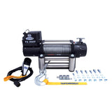 Superwinch 9500 LBS 12V DC 11/32in x 95ft Steel Rope Tiger Shark 9500 Winch Superwinch Winches  AXOPROS