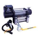 Superwinch 9500 LBS 12V DC 11/32in x 95ft Steel Rope Tiger Shark 9500 Winch Superwinch Winches  AXOPROS