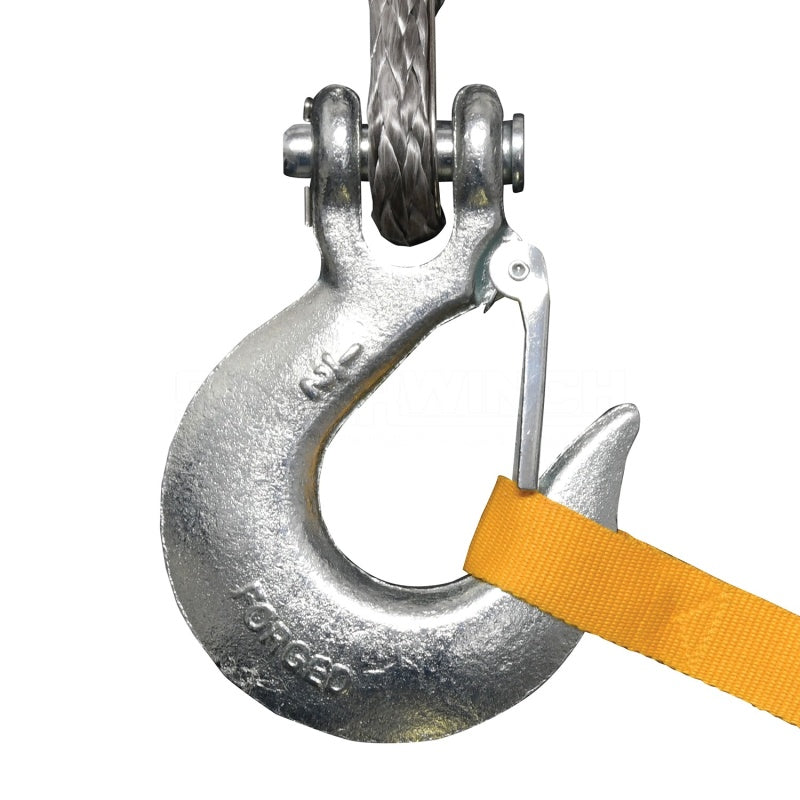 Superwinch 9500 LBS 12V DC 3/8in x 80ft Synthetic Rope Tiger Shark 9500 Winch Superwinch Winches  AXOPROS