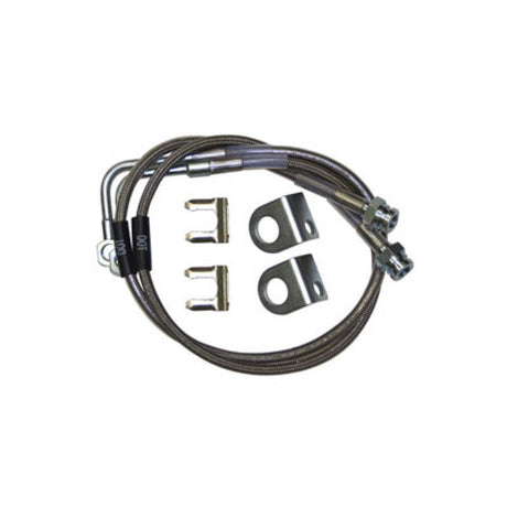Synergy 07-18 Jeep Wrangler JK/JKU Extended Front/Rear DOT Approved Brake Line Kit Synergy Mfg Brake Line Kits  AXOPROS