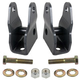 Synergy 07-18 JeepWrangler JK/JKU Front Lower Shock Extension Brackets Synergy Mfg Brackets  AXOPROS