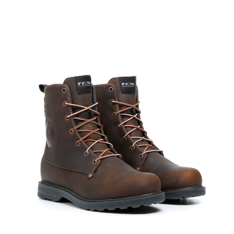 TCX Blend 2 Waterproof Boot Brown Size - 46 TCX Motorcycle Boots  AXOPROS