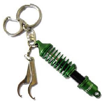 Tein Damper Keychain with Wrench - Green/Black Tein Tools  AXOPROS
