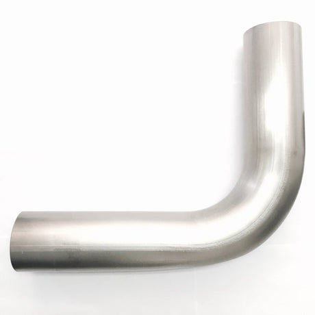 Ticon Industries 3.0in Diameter 90 Degree 1mm WT 4.5in CLR 6.5in Leg/8in Leg Titanium Mandrel Bend Ticon Titanium Tubing  AXOPROS