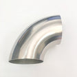Ticon Industries 4.0in Diameter 90 .9D/3.5in CLR 1.5mm /.059in Wall Thickness Titanium Elbow Ticon Titanium Tubing  AXOPROS