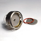 Ticon Industries Furick Cup BBW Number 16 Pyrex Cup Kit Titanium Cover Ticon Welding Cups  AXOPROS