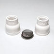 Ticon Industries Furick Cup FUPA Twin Number 12 Ceramic Cup Kit Ticon Welding Cups  AXOPROS