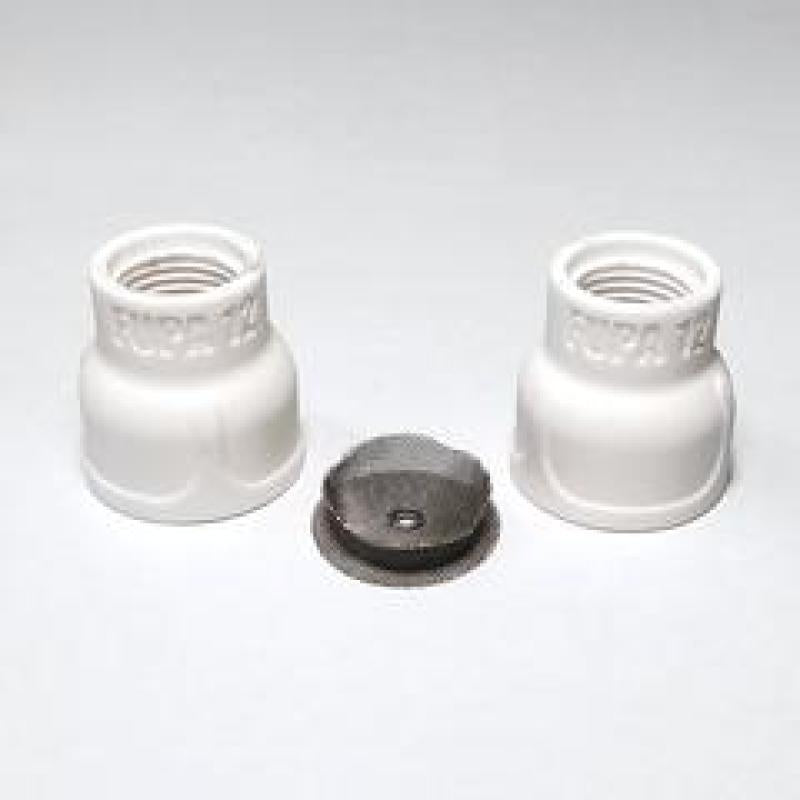 Ticon Industries Furick Cup FUPA Twin Number 12 Ceramic Cup Kit Ticon Welding Cups  AXOPROS