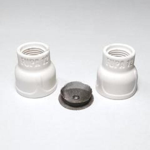 Ticon Industries Furick Cup FUPA Twin Number 12 Ceramic Cup Kit Ticon Welding Cups  AXOPROS