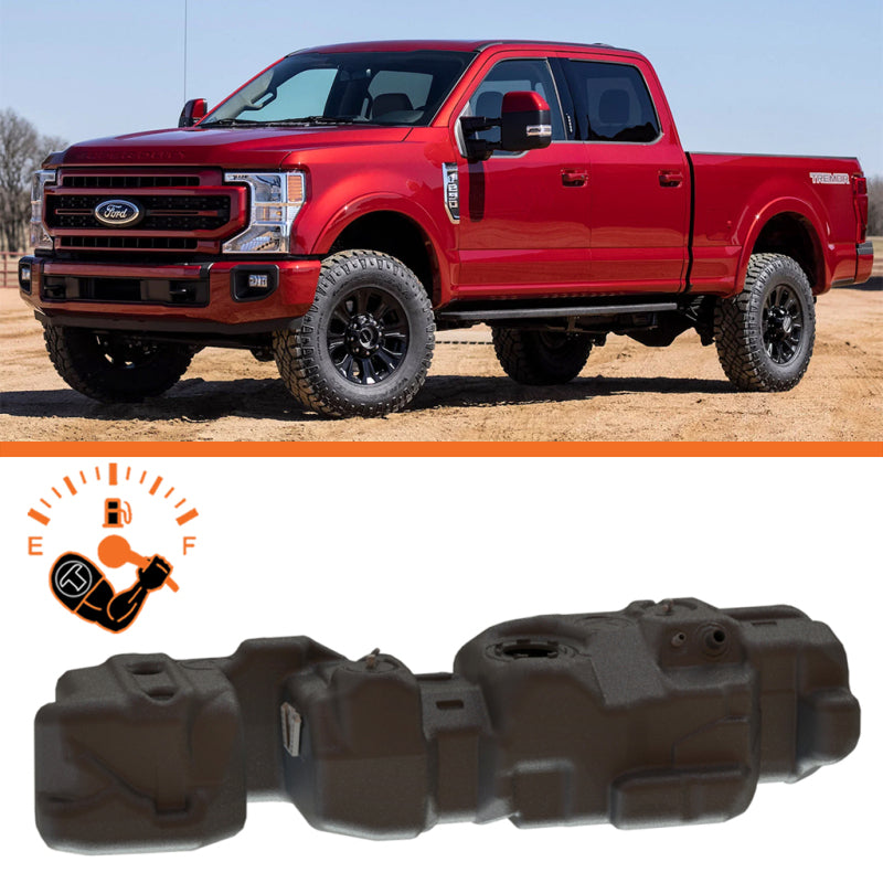 Titan Fuel Tanks 17-24 Ford F-250/F-350 PowerStroke Crew Cab Short Bed 55 Gallon XXL Mid-Ship Tank Titan Fuel Tanks Fuel Tanks  AXOPROS