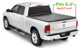 Tonno Pro 02-19 Dodge RAM 1500 6.4ft Fleetside Tonno Fold Tri-Fold Tonneau Cover Tonno Pro Tonneau Covers - Soft Fold  AXOPROS
