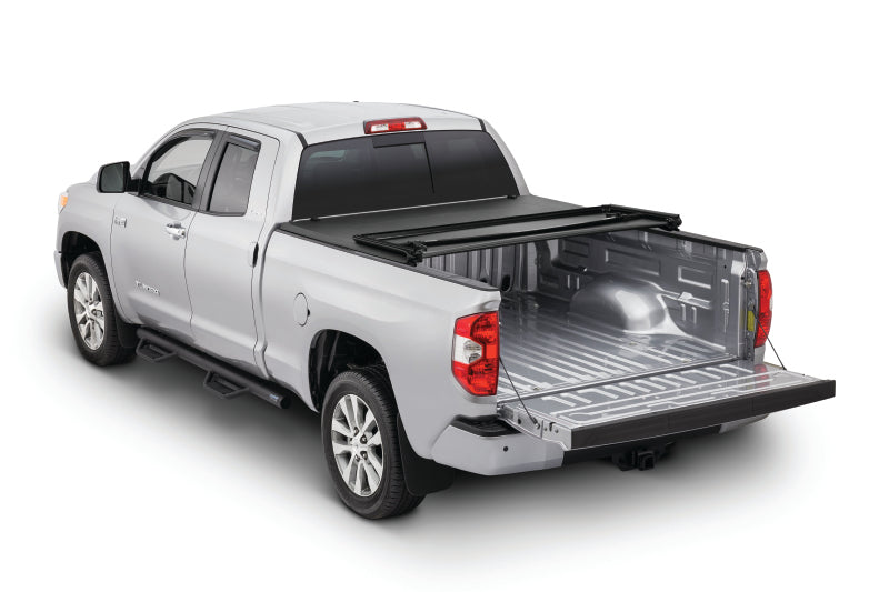 Tonno Pro 05-15 Toyota Tacoma 6ft Fleetside Tonno Fold Tri-Fold Tonneau Cover Tonno Pro Tonneau Covers - Soft Fold  AXOPROS