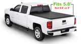 Tonno Pro 14-19 Chevy Silverado 1500 5.8ft Fleetside Lo-Roll Tonneau Cover Tonno Pro Tonneau Covers - Roll Up  AXOPROS